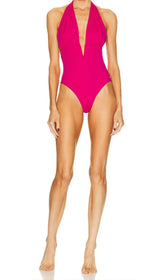 Einteiliger Bikini-Badeanzug
